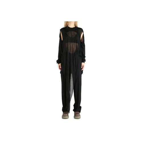 RICK OWENS Черные Женские Т-рубашки