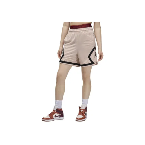 Jordan Sport Particle Чайный Коричневый Женские Спортивные Шорты