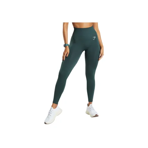 GYMSHARK Forestland Зеленые Женские Спортивные Брюки