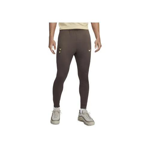 Nike Dri Fit Football KNIT Брюки Вязаные Тренировочные брюки Мужской цвет железного камня