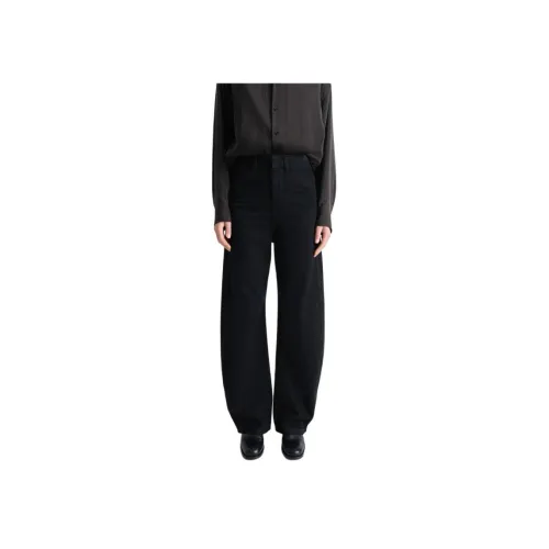 Lemaire Повседневные брюки Весенние Осенние Женские Черные