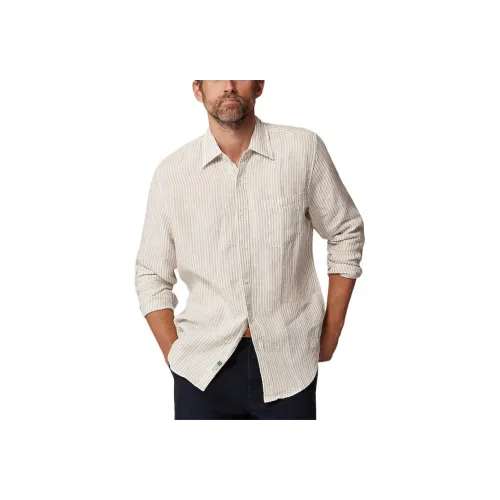 J.Crew Белая Хаки Мужская Рубашка