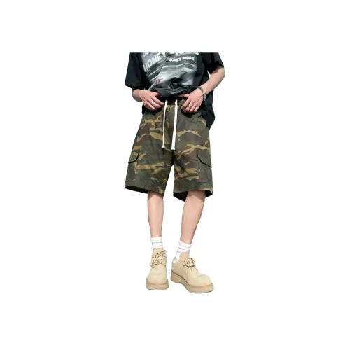 MORii Камуфляж Унисекс Повседневные шорты
