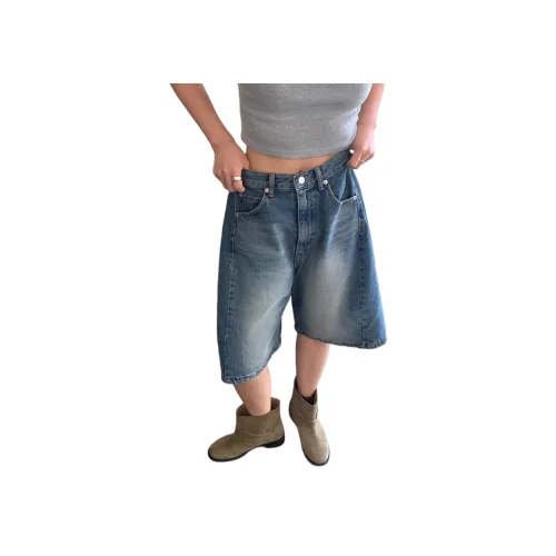 YEARNED Джинсовые шорты Женские Blue