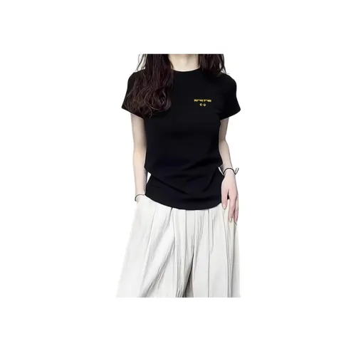 Puppytown Черные Женские Футболки