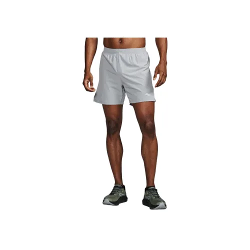 Saucony Outpace 5 Повседневные шорты Мужской Окаменелость Цвет