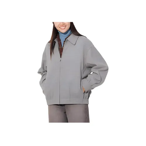 UNIQLO Куртки и Пальто Женские Дымчатый Серый