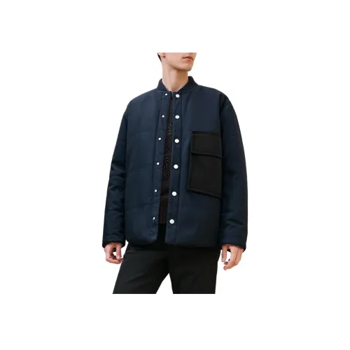 HERMES Куртки и Пальто Мужской Океан Синий