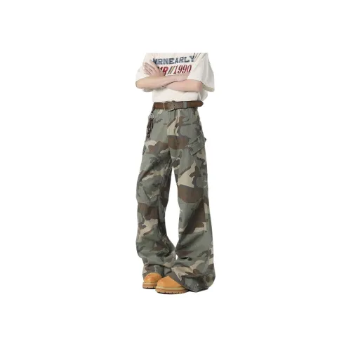 FA2LO Камуфляж Унисекс Повседневные брюки
