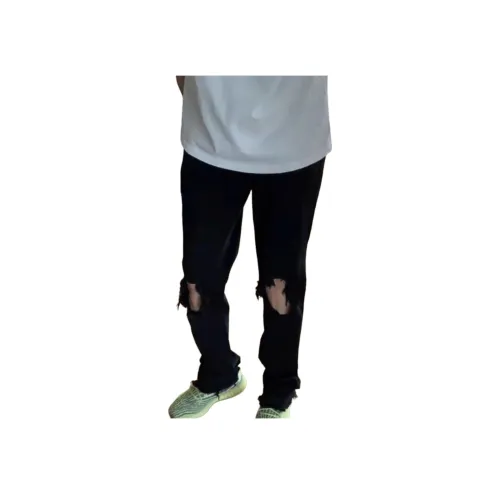 MORii Черные Унисекс Джинсы