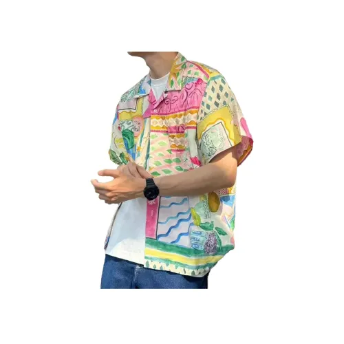 WHELVE Розовые Унисекс Рубашки