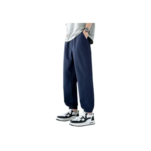 JEANSWEST Темно-синий Мужские Повседневные Штаны