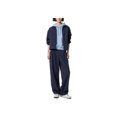 UNIQLO Повседневные брюки женские цвет морской синий