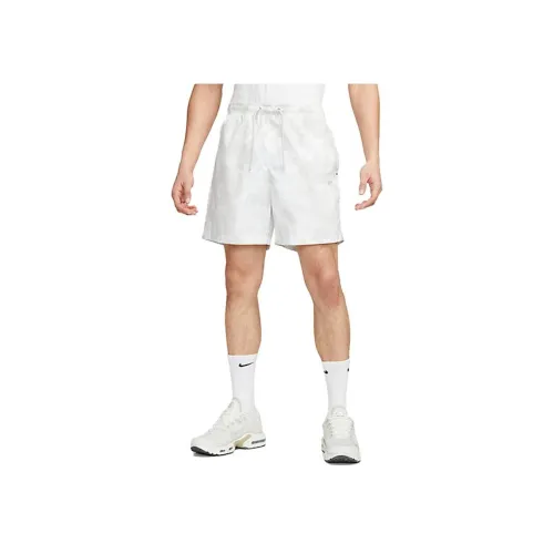 nike Белый Мужские спортивные шорты