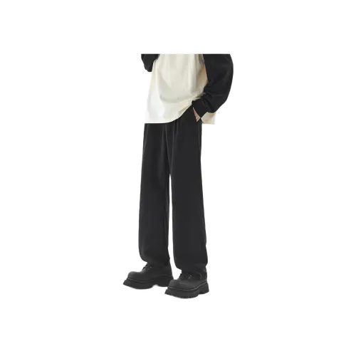 FOREVER 21 Черные унисекс костюмные брюки