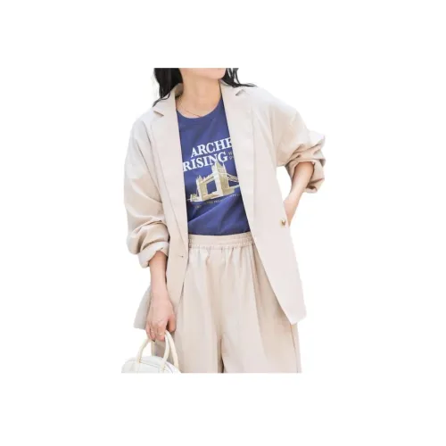 FREAK'S STORE Бизнес-костюм женский светлый умбра