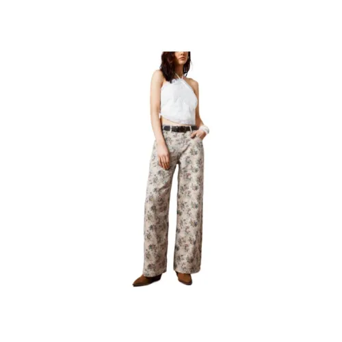 NASTY GAL Хлопок Вышитый Кружевной Отделка Халтер на Шее Галстук Спина КРОП ТОП Топ на Бретелях Женский