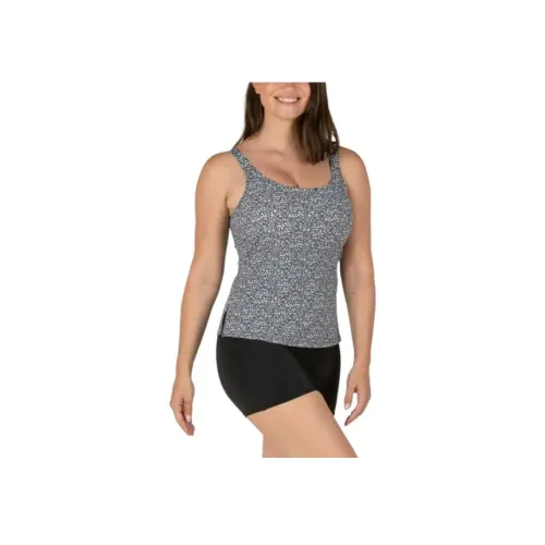 DECATHLON Ван-Пис Купальник Женские Черный Черный