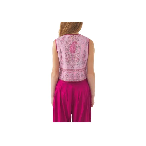 ANTIK BATIK Розовые Женские Жилеты