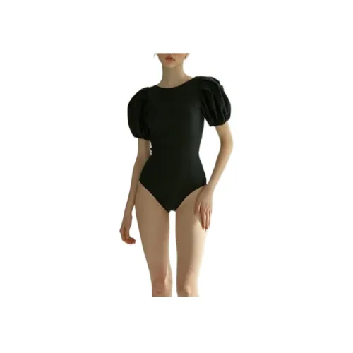 VIKINI VENDER SWIM WEAR BEACH WEAR Черный Женские Ван-Пис Купальники