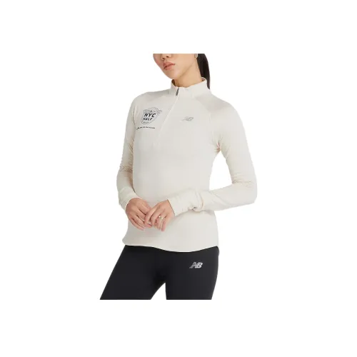 New Balance UNITED Airlines NYCFlying FW24 T Рубашка Женская Льняная ткань Смешанный цвет