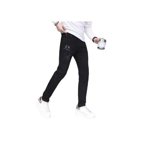 Glona Klio Черные Унисекс Джинсы