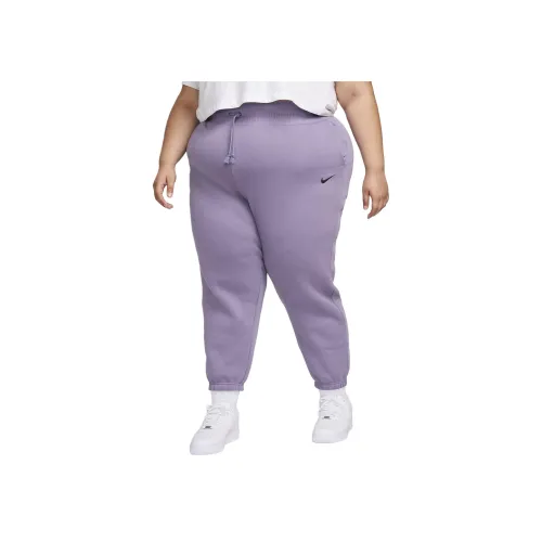 Nike Sportswear Phoenix Fleece Спортивные брюки Женские Фиолетовые
