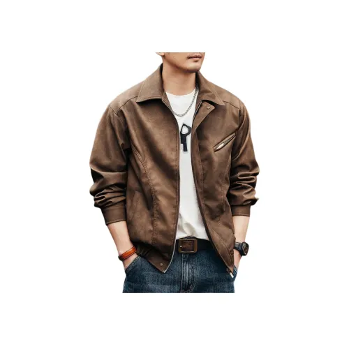 MR.MUDI Унисекс Кожаные Куртки