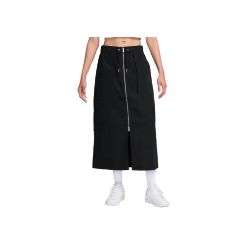 Jordan Apparel Черные Женские Повседневные Длинные Юбки