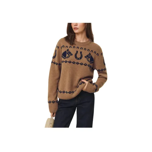 Reformation Alexandria кашемировый свитер для женщин цвет морской синий бренд Camel