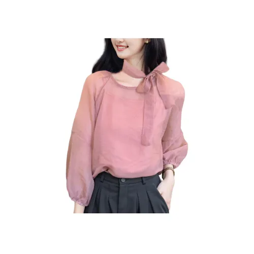 Wbwq Комплект Рубашка Matching Женская Розовая