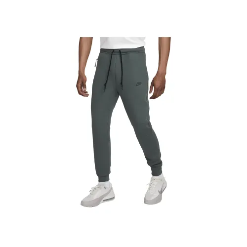 Nike Sportswear Tech Fleece Пantalon DE Бег трусцой Pour Homme Повседневные брюки Мужской Винтажный зеленый