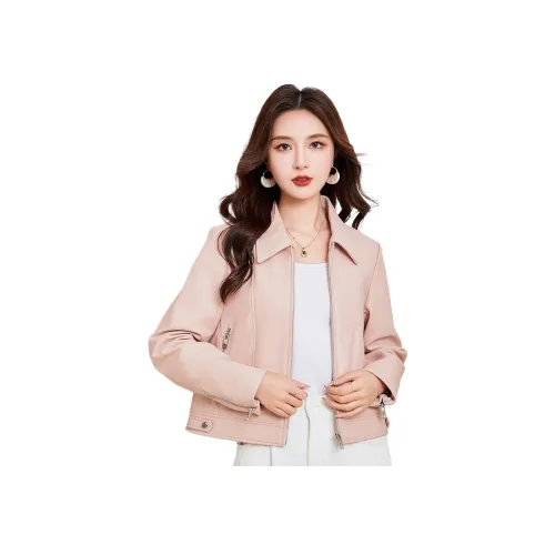 BILISISHANYANG Куртка из натуральной кожи женская