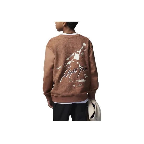 Джордан Свитшот Минеральная Глина Желтый Детский