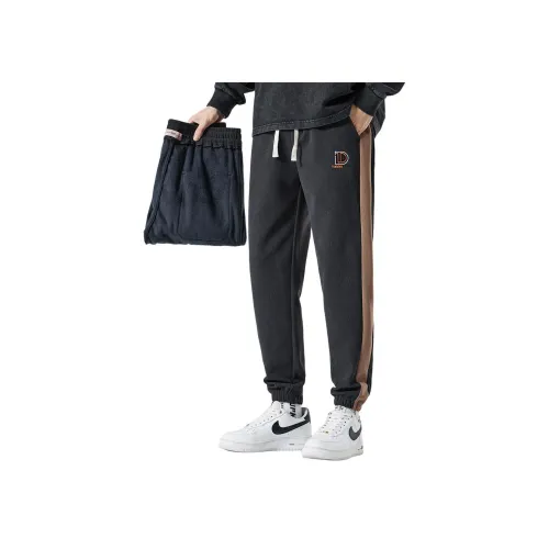 Tonlion Повседневные брюки Унисекс Серый