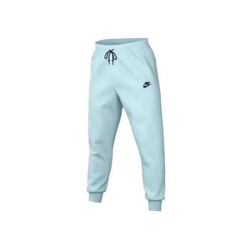 Найк Вязаные Тренировочные Штаны Мужские Синие