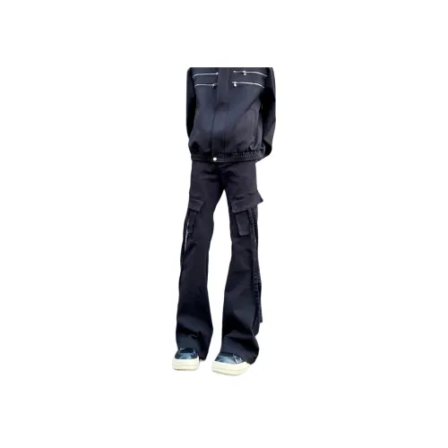 PVPVPV Черные Унисекс Джинсы