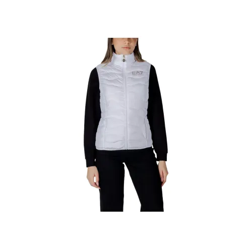 EMPORIO ARMANI EA7 Жилет Женский Белый