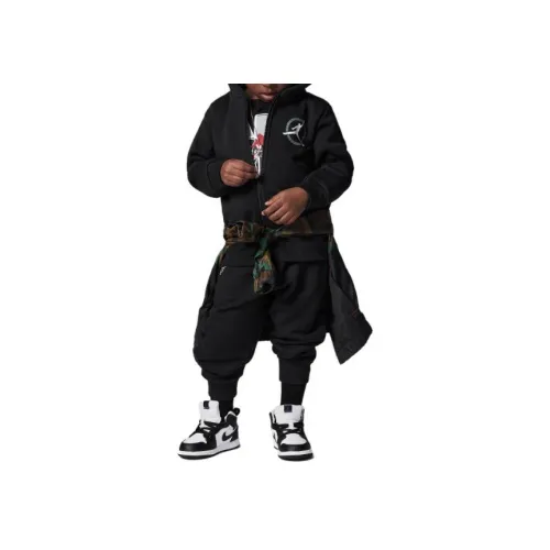 Джордан Повседневная Спортивная Одежда Flight MVP Черная Детская