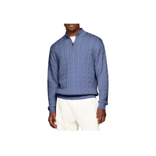 Tommy Hilfiger Haze Синий Мужской Трикотаж