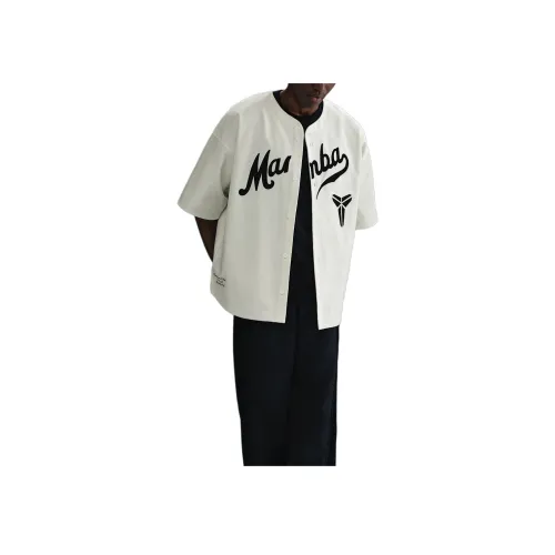 Nike SS25 Бейсбольная куртка Мужская Белая