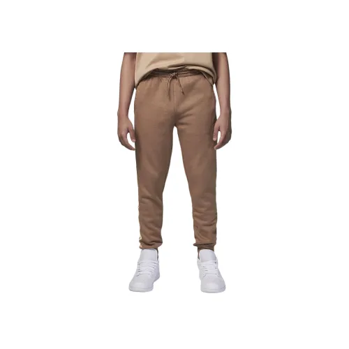 Джордан Брюки MJ Flight MVP Big Детский Флисовые брюки Бронзово-коричневый Подростки