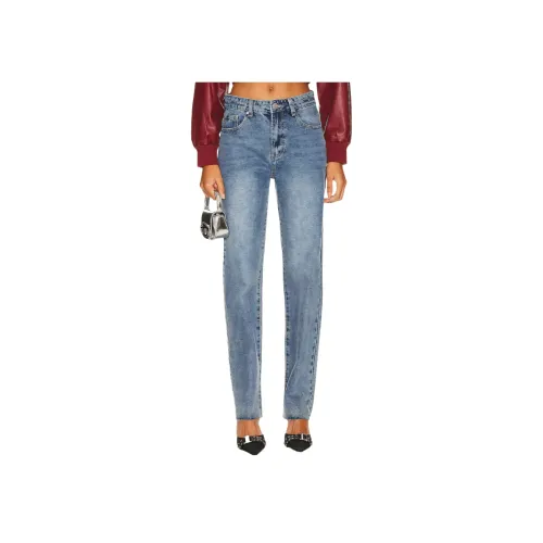 SUPERDOWN Dylan Straight Denim Jeans Женские