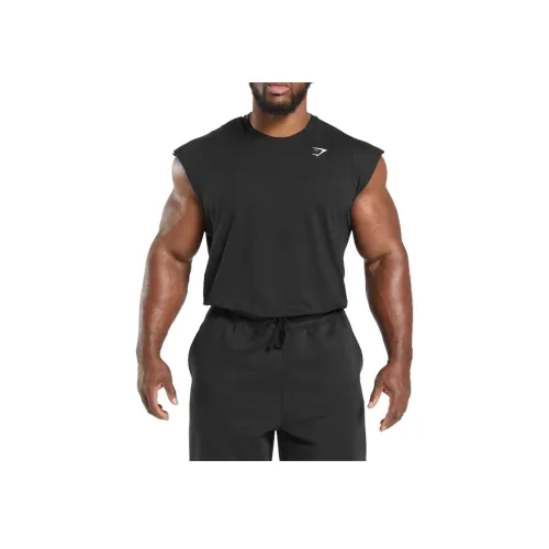 GYMSHARK Critical Cut Off Танк T Рубашка Мужская