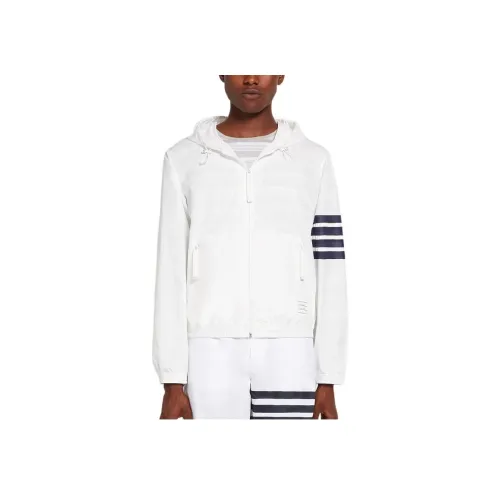 THOM BROWNE Белый Мужской Куртки