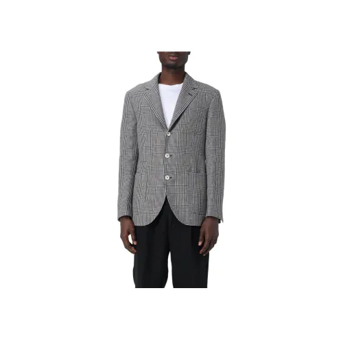 BRUNELLO CUCINELLI Бизнес-костюм Пальто Мужское Серое