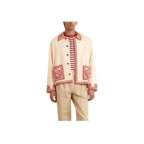 Bode Белый Мужской Куртки