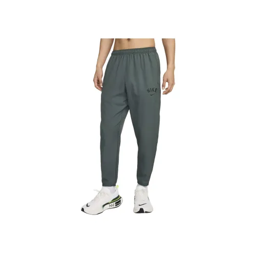 Nike Challenger Вязаные Тренировочные Штаны Мужские Винтаж Зеленый Черный