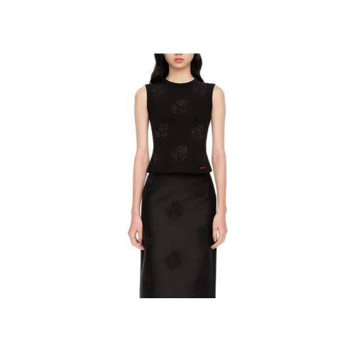 SHUSHUTONG PF24 Майка Женская Черная