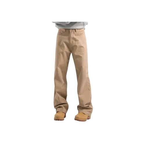 Menglaini Повседневные брюки Унисекс Хаки